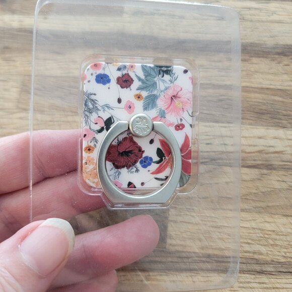 Velvet Caviar Floral & Stainless Steel Phone Grip & Stand - Picture 3 of 10